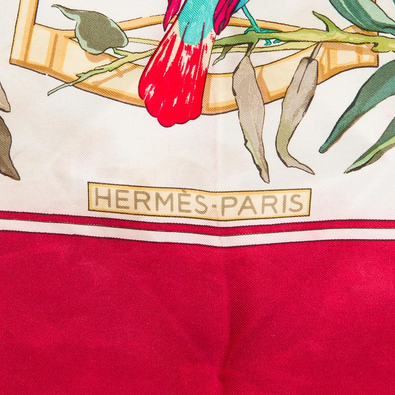 Hermès, a 'Ramage' scarf.