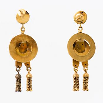 ÖRHÄNGEN, 14K guld.