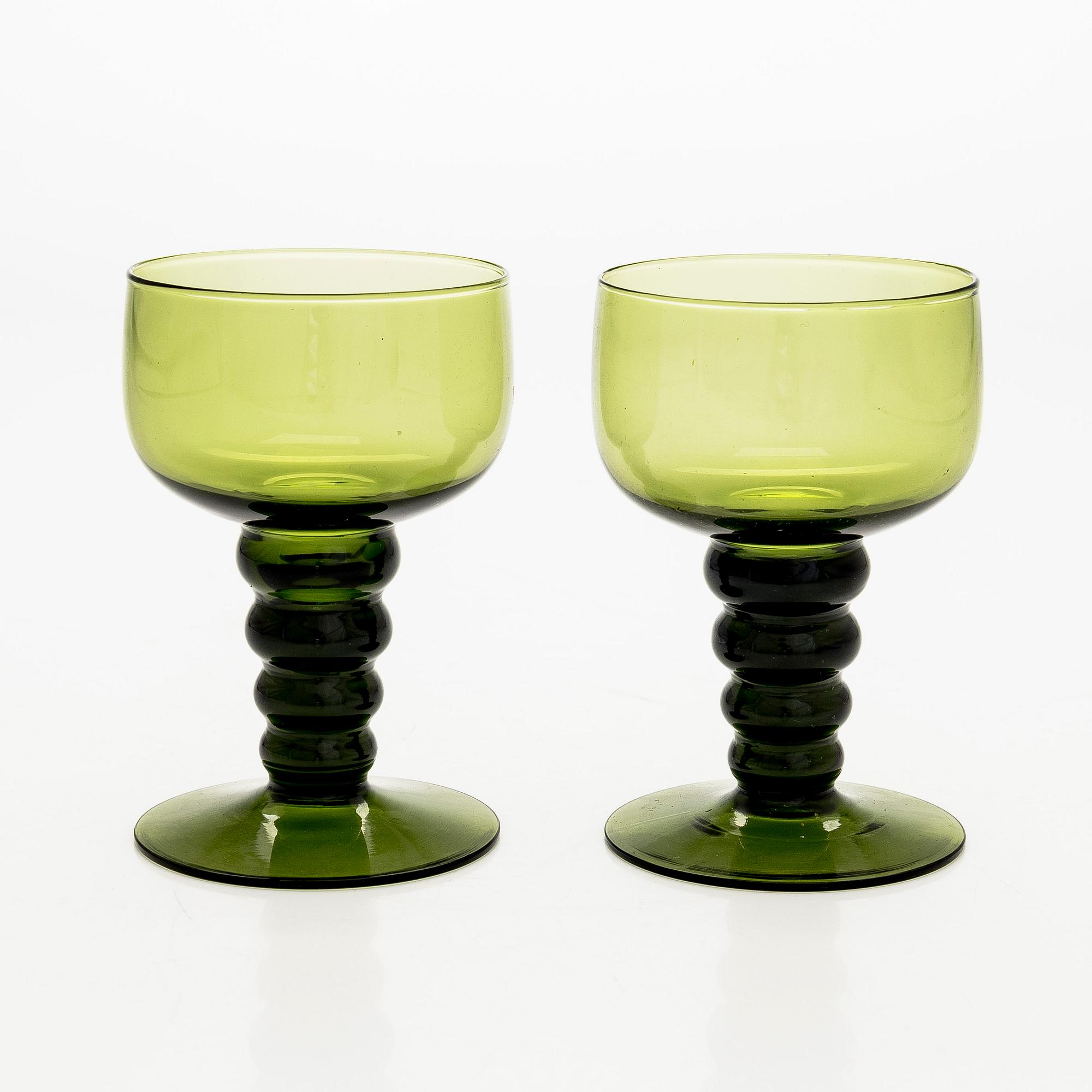 Glasservis, 12 st, 1960/70-tal.
