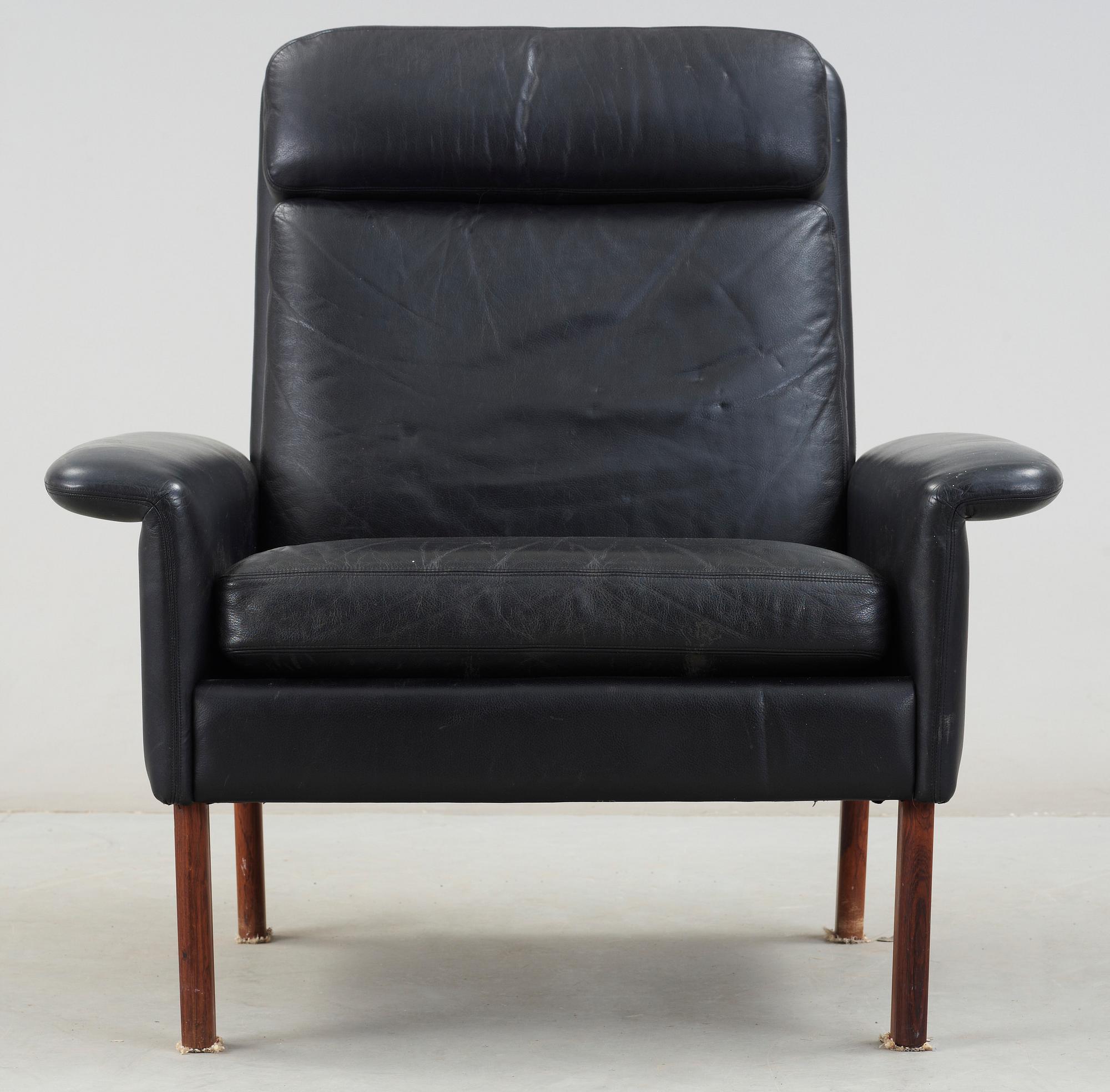 FÅTÖLJ, troligen Hans Olsen, 1950/60-tal.