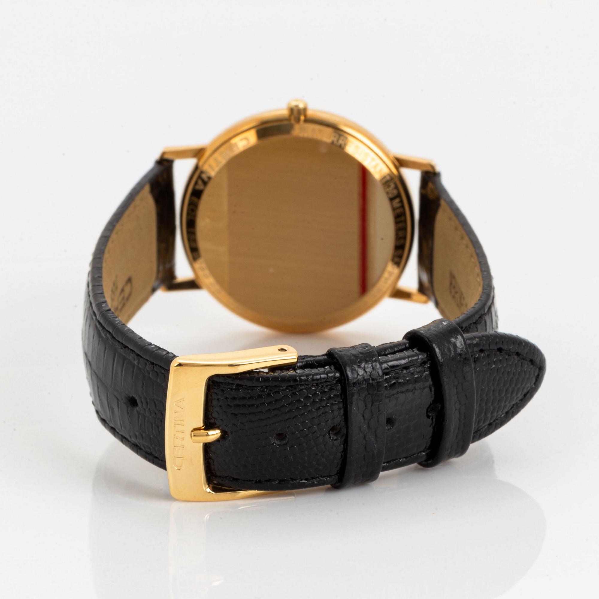 Certina, wristwatch, 33 m.