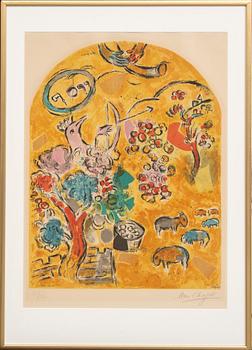Marc Chagall, lithograph in colors signed and numbered 50/150.