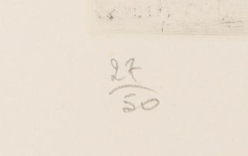 Marc Chagall, "Les coqs sur le toit".