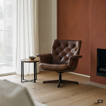 Armchairs, a pair, Göte Möbler, 1960s/70s.