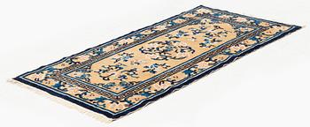 A Ningxia rug, north China, Qing dynasty, late 19th century. Measure approx. 150x90 cm.