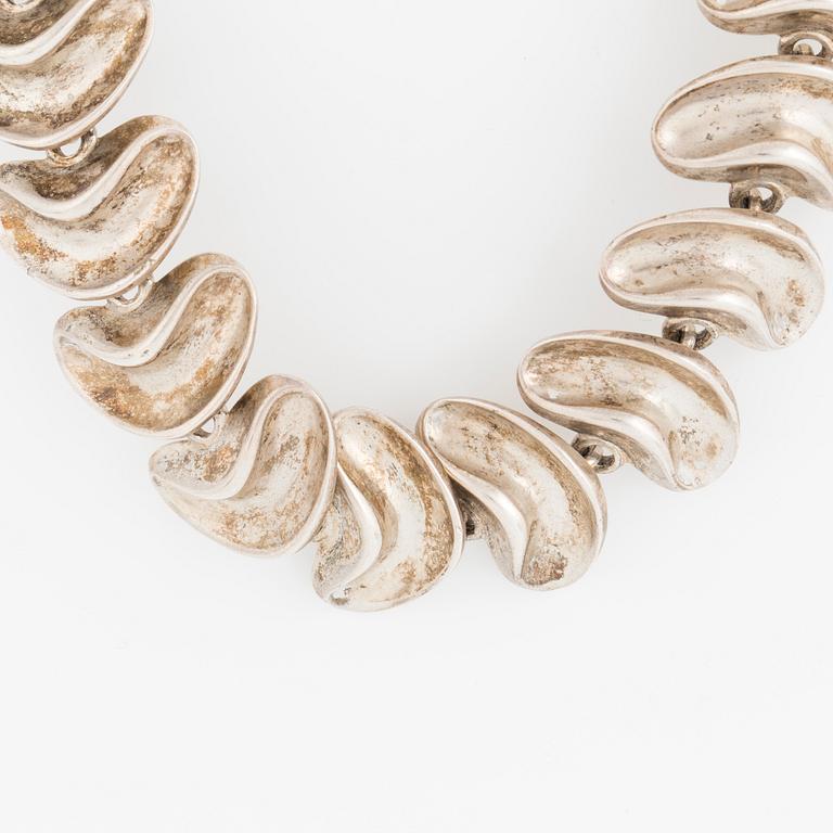 GERTRUD ENGEL, a sterilng silver necklace from Anton Michelsen, Denmark.