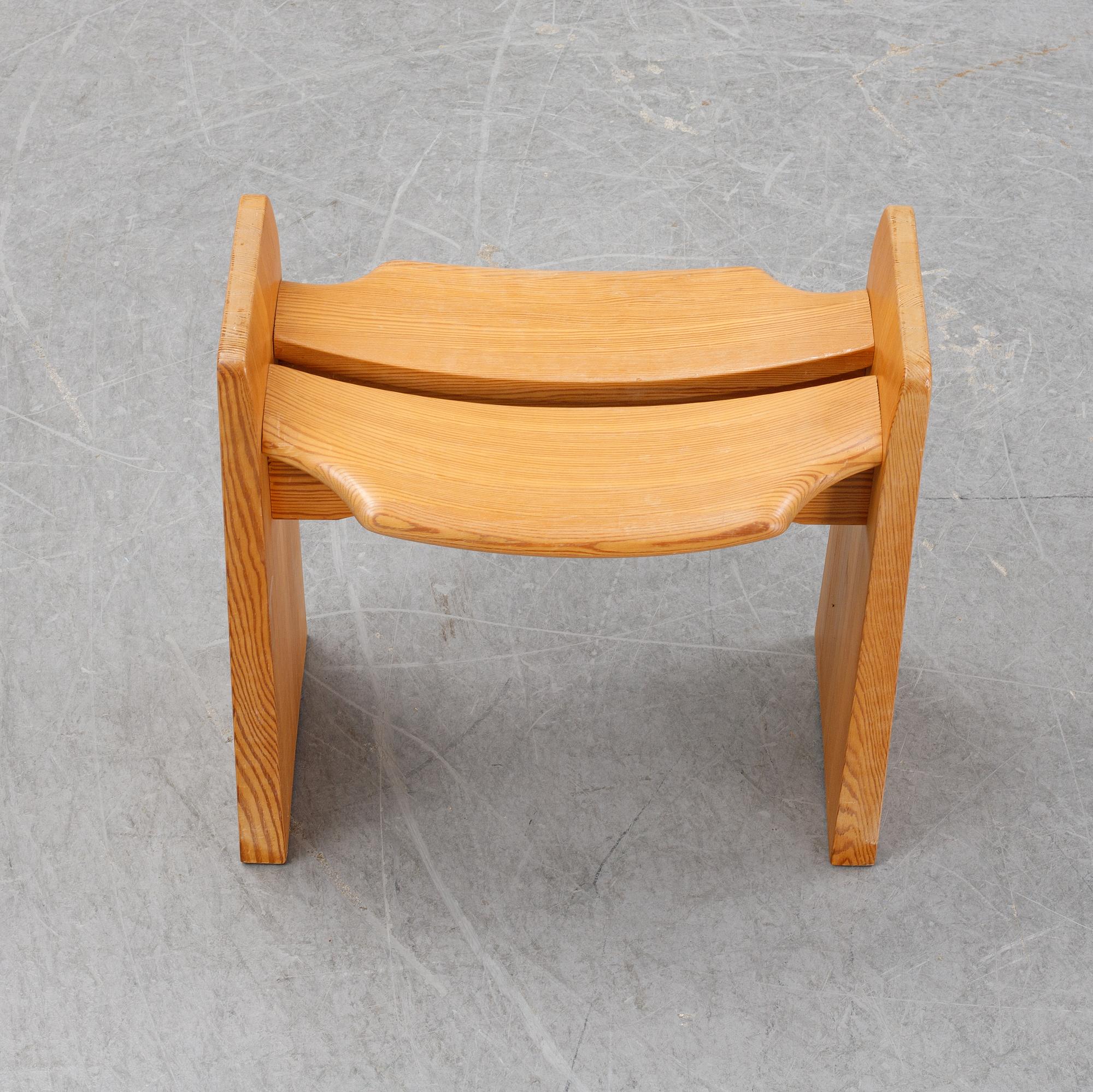 美品 1969年発表 スウェーデン Jonte スツール G・Marklund 美品 1969