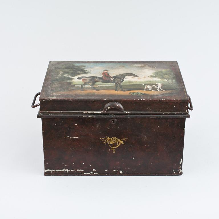 POSTBOX, plåt, England, 1800-talets andra hälft.