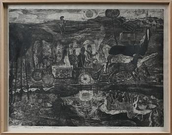 Konrad Srzednicki · KONRAD SRZEDNICKI, litografi, signerad, daterad 1963 och numrerad 37/50.