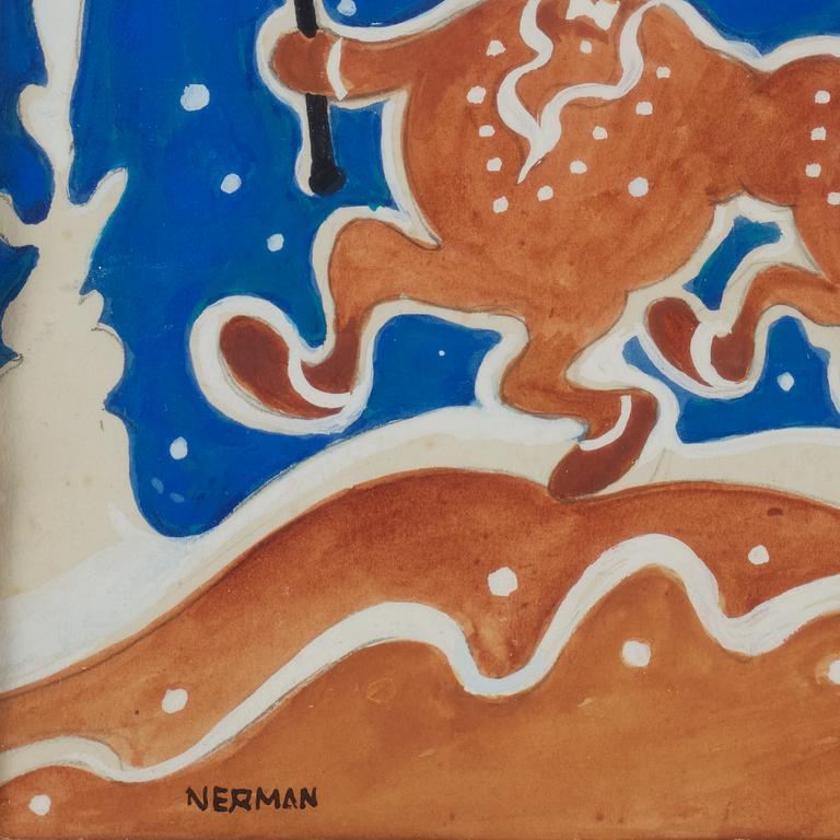 Einar Nerman, "Tre Pepparkaksgubbar".