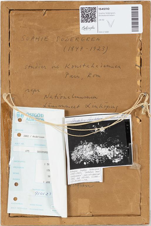 Sophie Södergren, Blomsterstilleben.