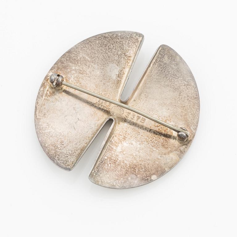 Brooch, sterling silver, for Georg Jensen, model 337B.