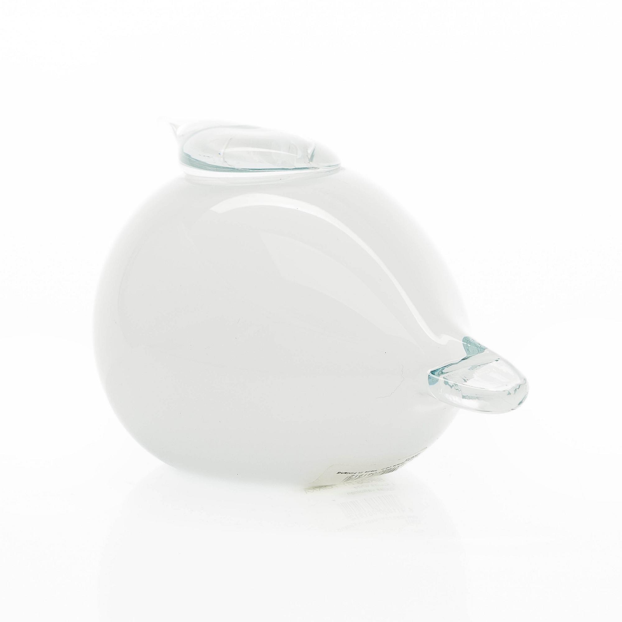 Oiva Toikka, glasfågel, "Kuulas". Signerad O. Toikka Nuutajärvi.