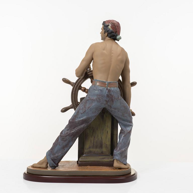 Lladró, figurine, "Stormy Sea", Spain.