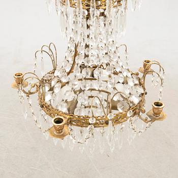 Chandelier Gustavian style mid/late 20th century.