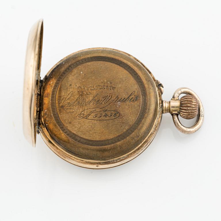 Ladie's pocket watch, 29.5 mm.