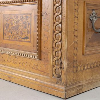 A South German late renaissance chest, 17th century.