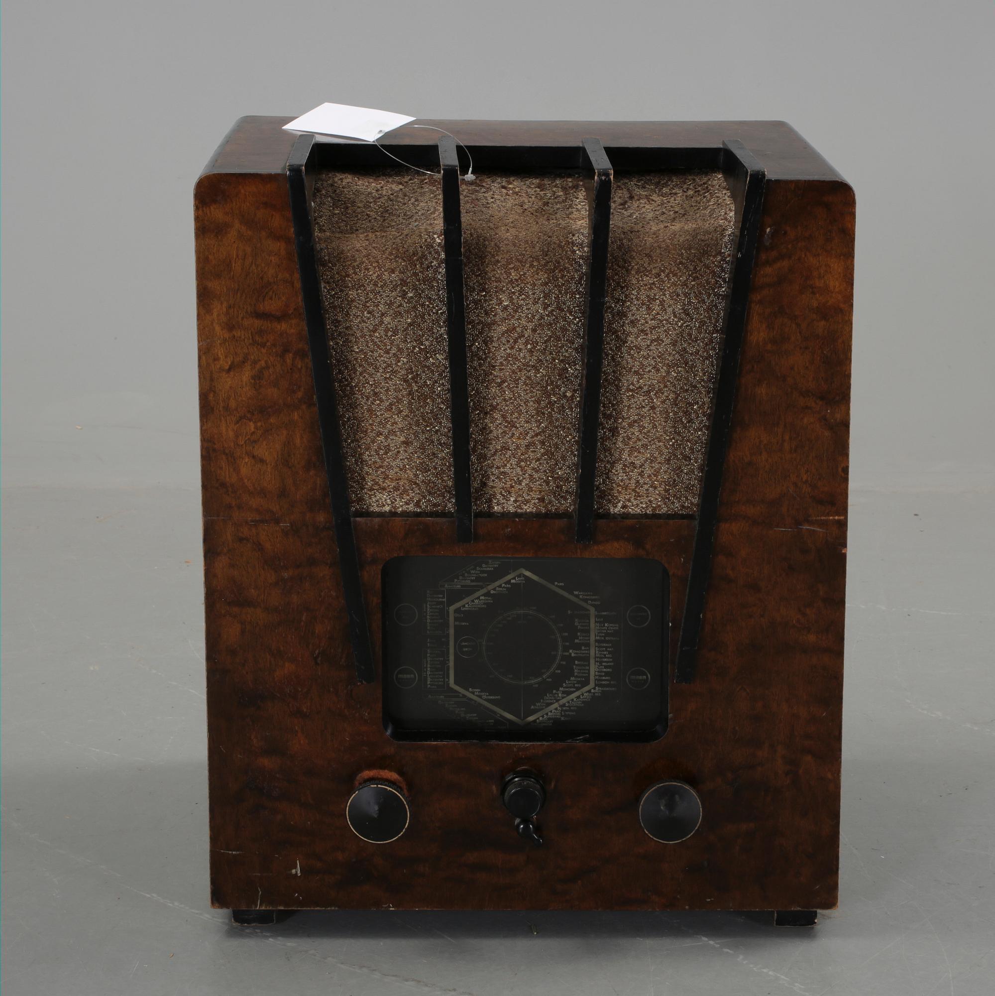 RADIO, Moon Radio A/B, Stockholm, 1930/40-tal.