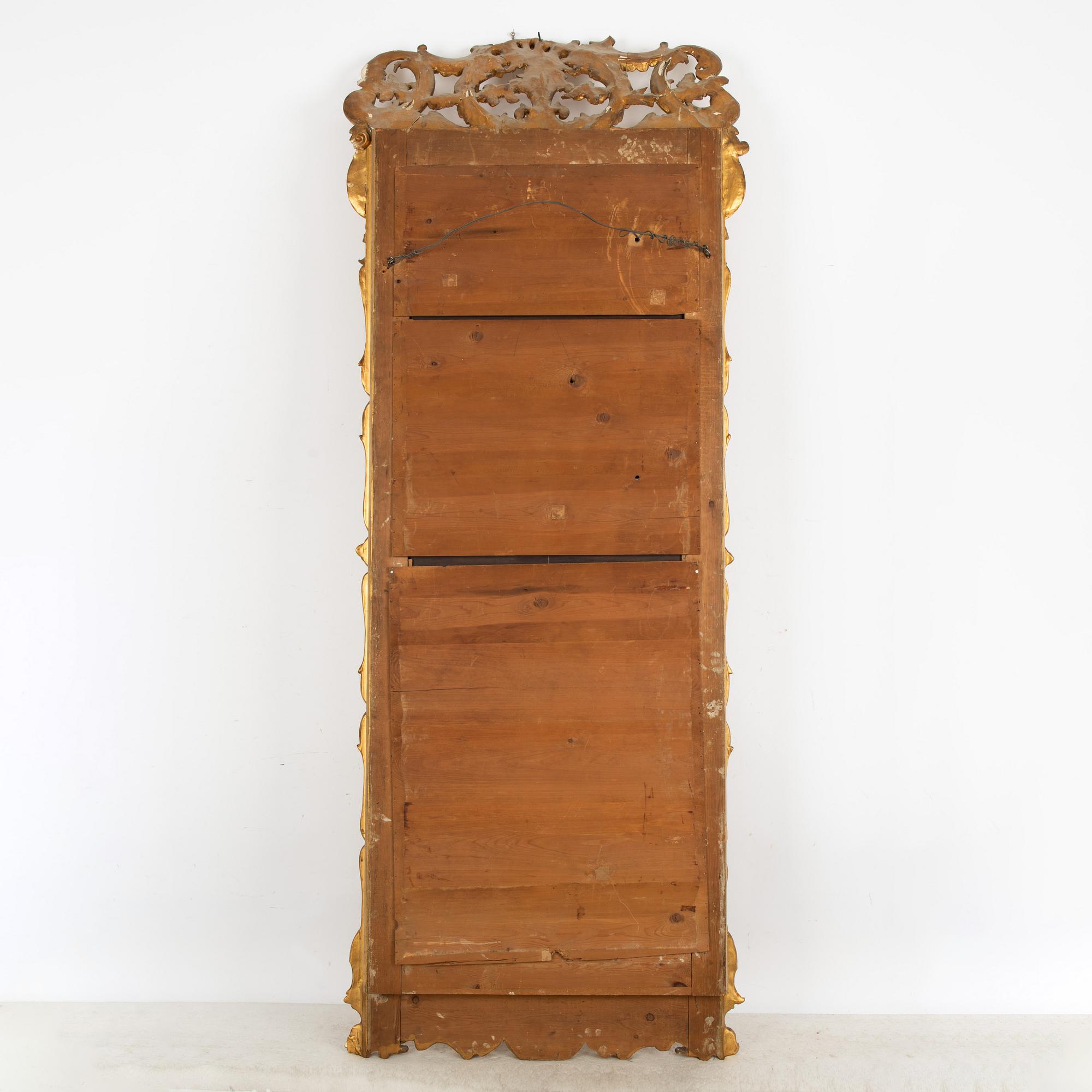A mid 19th century mirror.