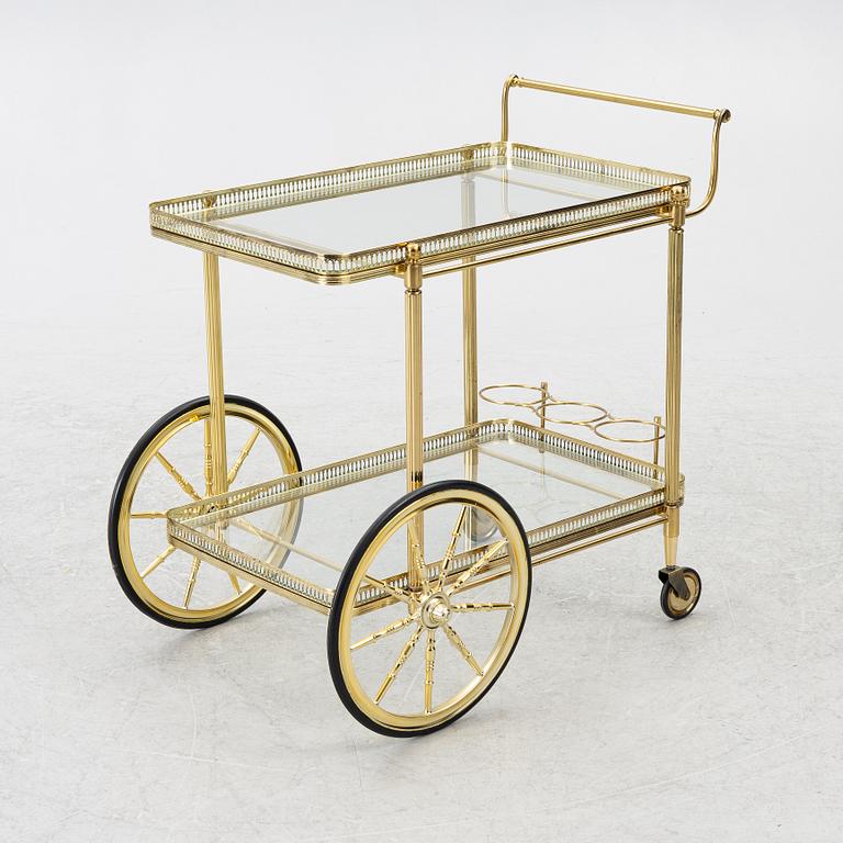 A serving trolley, second half of the 20th century.
