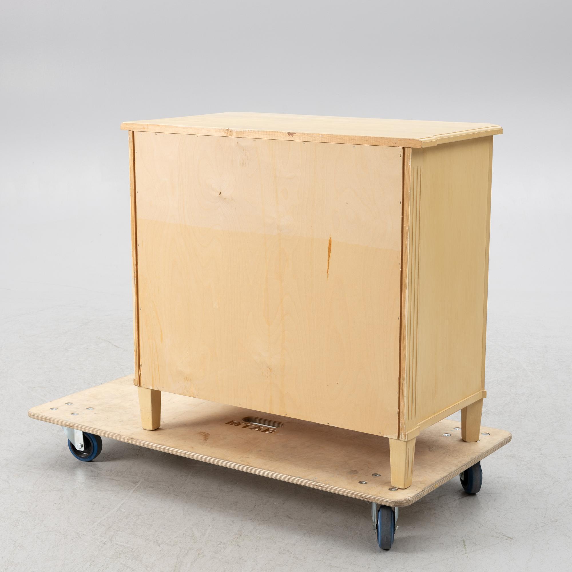 Byrå, Gustaviansk stil, 1900-talets andra hälft.