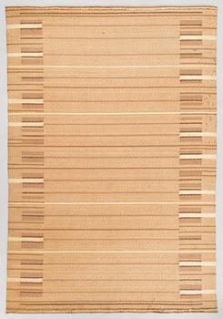 Aappo Härkönen, hårgarnsmatta, för Aaltonens Mattväveri. Ca 230x160 cm.