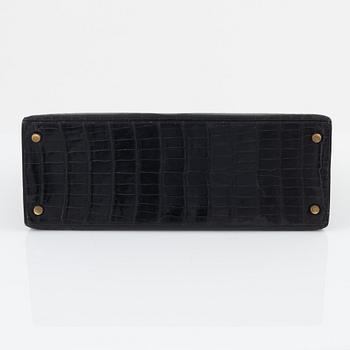Hermès, bag, "Kelly II Retourne 32", 1950s/60s.