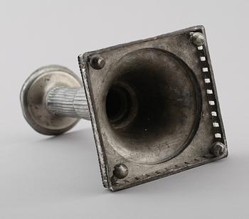 LJUSSTAKE, tenn, sannolikt Justelius, Eksjö omkring år 1800.