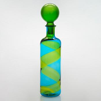 Tapio Wirkkala, A 'Coreano' glass carafe for Rosenthal 1979.