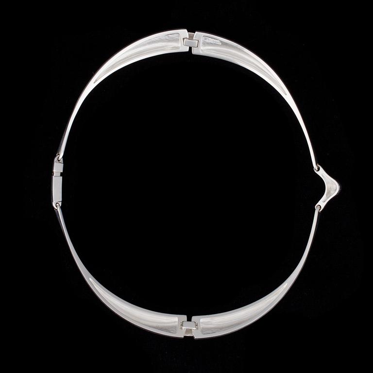 HALSSMYCKE, Vice Versa, sterling silver, Poul Havgaard Lapponia 1993. Vikt 55 g.
