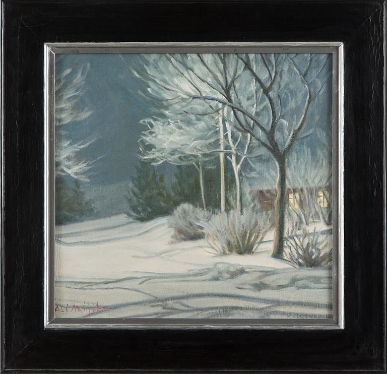 Ali Munsterhjelm, Vintervy.