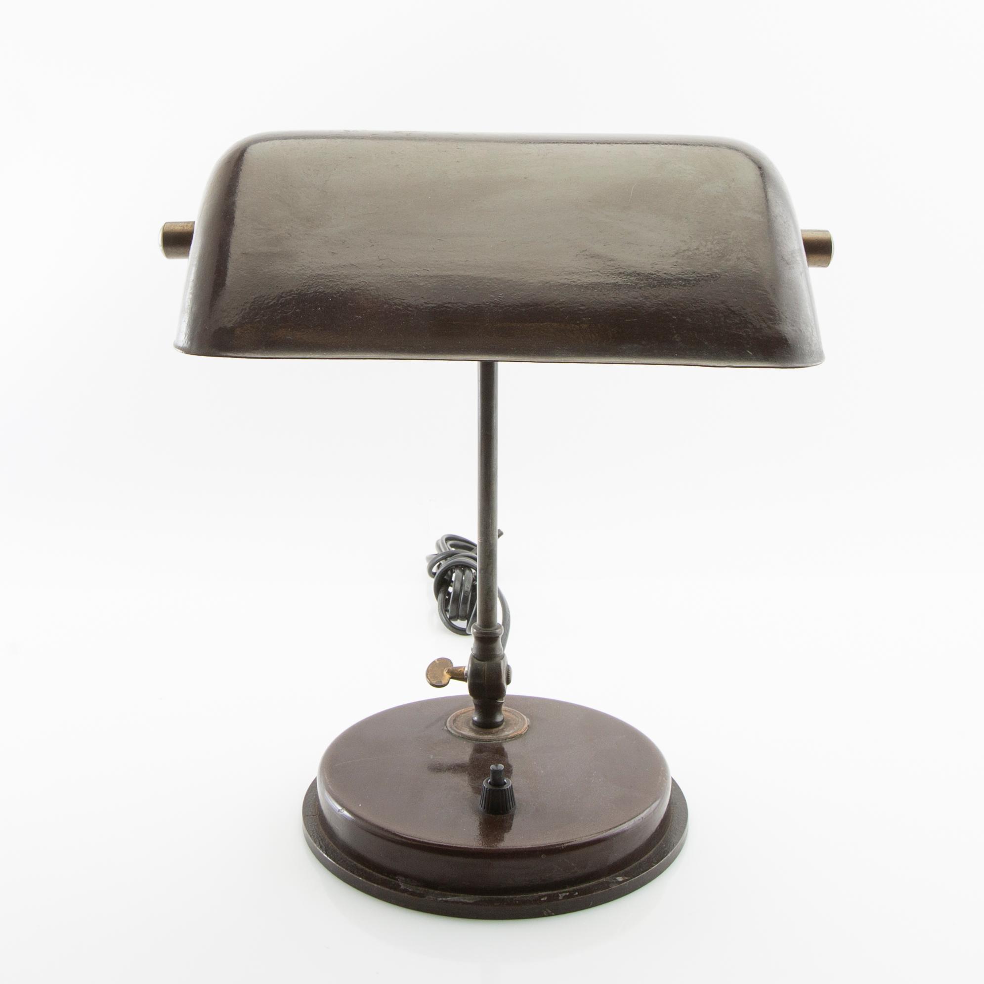 Desk lamp early 20th century.