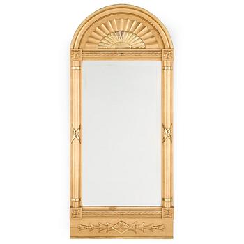 MIRROR, empire style, ca 1900.