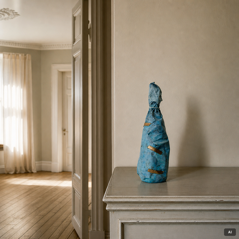 Yrjö Edelmann, 'Wrapped Moët & Chandon'.