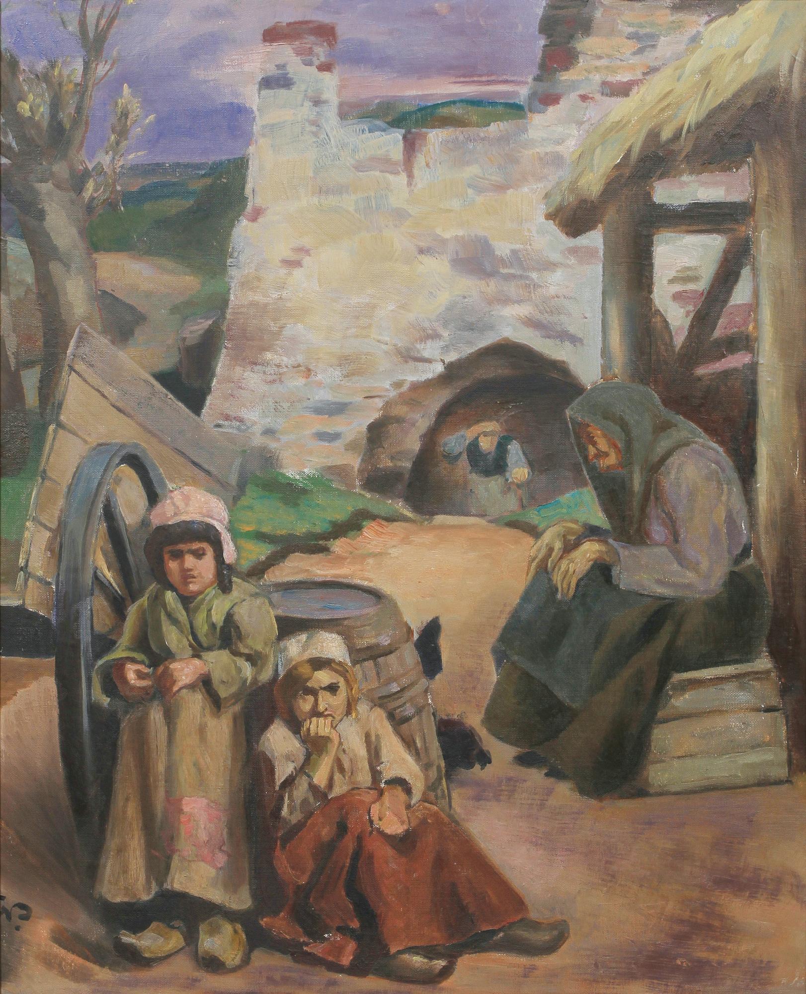 GEORG PAULI, olja duk, sign.