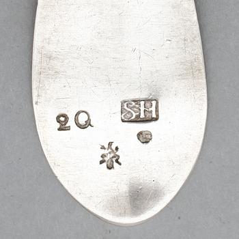 SOPPSLEV OCH MATSKED, silver, Stephan Halling, Örebro 1791/1798.