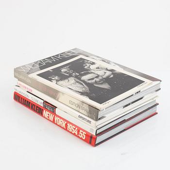 William Klein, photobooks, five volumes.