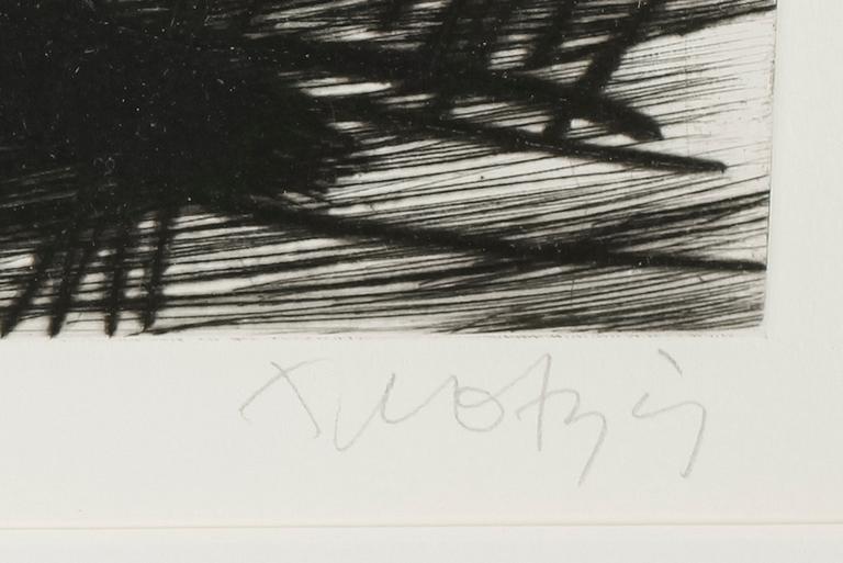 ULF TROTZIG, etsning, signerad och numrerad 14/70.