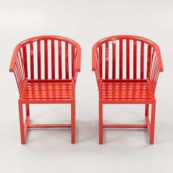 Åke Axelsson, karmstolar, 5 st, "Vaxholmaren", Gärsnäs 1993.