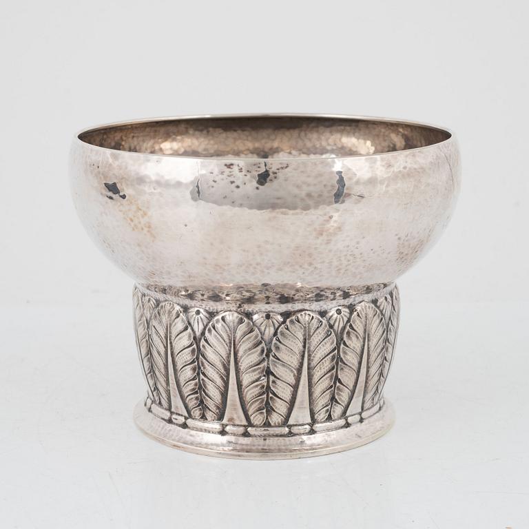 Skål, silver, jugend, Sverige 1921.