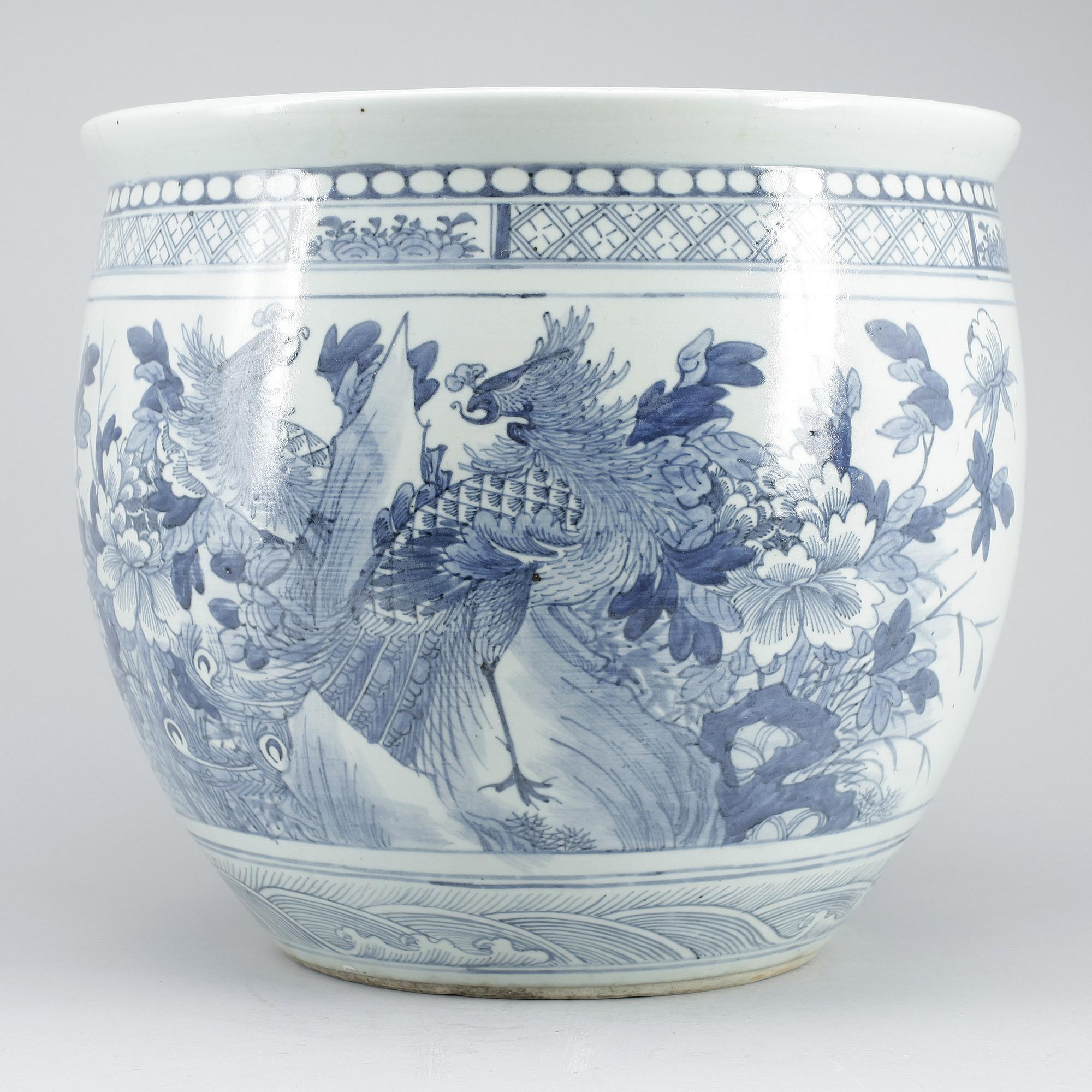 YTTERFODER, porslin, Kina, sen Qing-dynasti, 1800-talets slut.