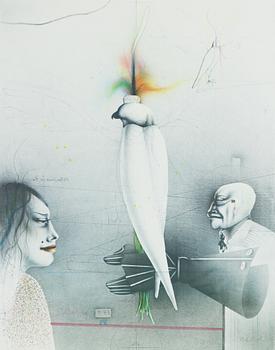 Paul Wunderlich, "Falkenstrauss".