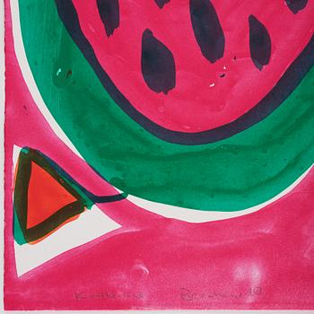 Katherine Bernhardt, "Merengue".