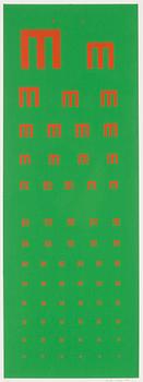 Pentti Tulla, serigrafi, signerad och daterad 1986, numrerad 2/50.