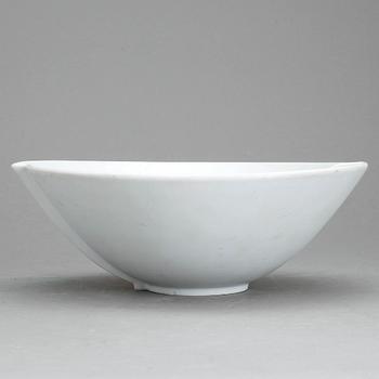 SKÅL, stengods, "Veckla", Stig Lindberg, Gustavsberg.