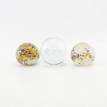 Brevpressar 12 st 1900-tal glas.