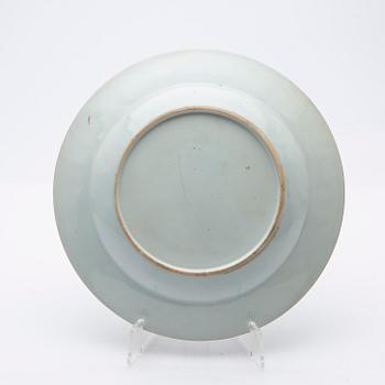 Tallrik, porslin, Kina, Qingdynastin, Yongzheng (1723-35).