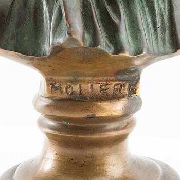 Okänd konstnär 1900-tal, Byst föreställande franske dramatikern Molière.