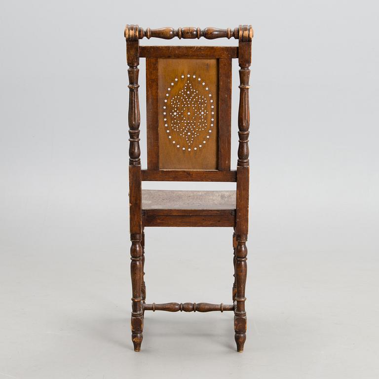 A late 19th century side chair.