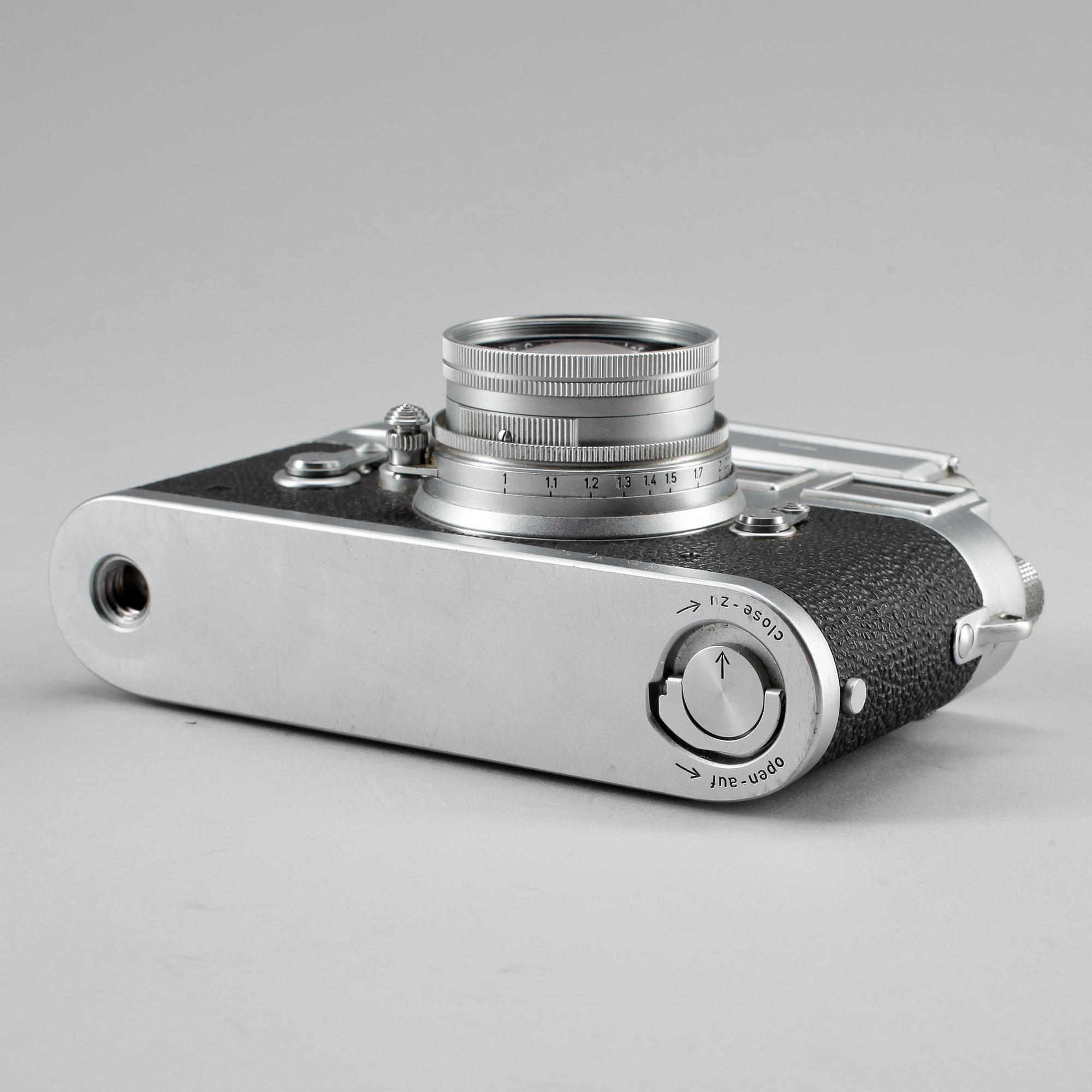 KAMERA, Leica M3, med Leica Meter, nr 818933, Wetzlar, Tyskland 1956.